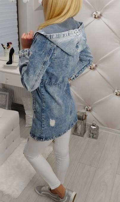 jeansowa kurtka parka stylizacje jeansowa kurtka parka stylizacje