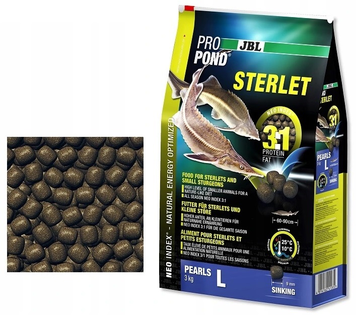 JBL Pro-Pond Sterlet L 3 kg - dla jesiotrów