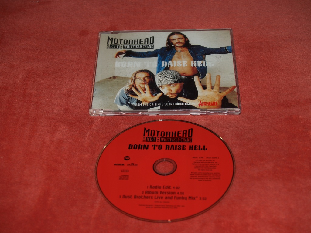 Motorhead & Ice-T & Whitfield Crane Born To Raise Hell 1994