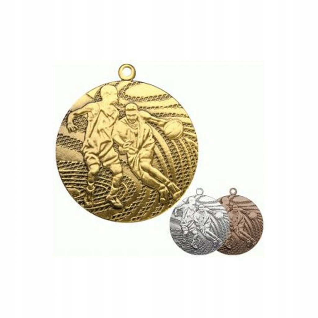 Medal Złoty- Piłka Koszykowa - Medal Stalowy