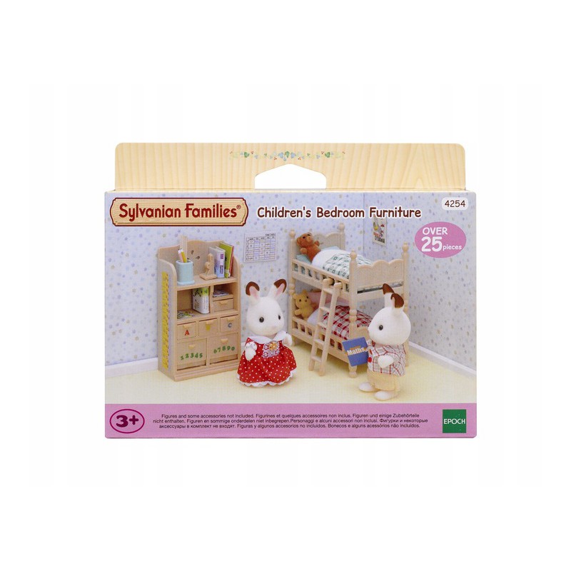 SYLVANIAN FAMILIES 4254 MEBLE DO SYPIALNI DZIECI E
