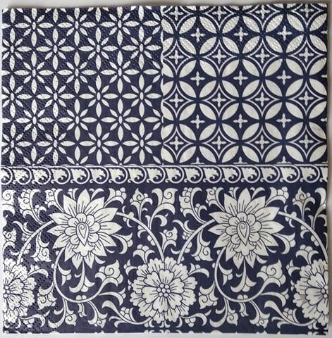 Serwetka decoupage ornamenty ornament 2szt=komplet