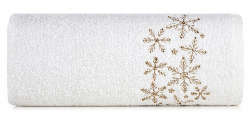 Ręcznik świąteczny SANTA/16 70x140 biały