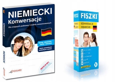 Niemiecki Konwersacje + Fiszki Konwersacje