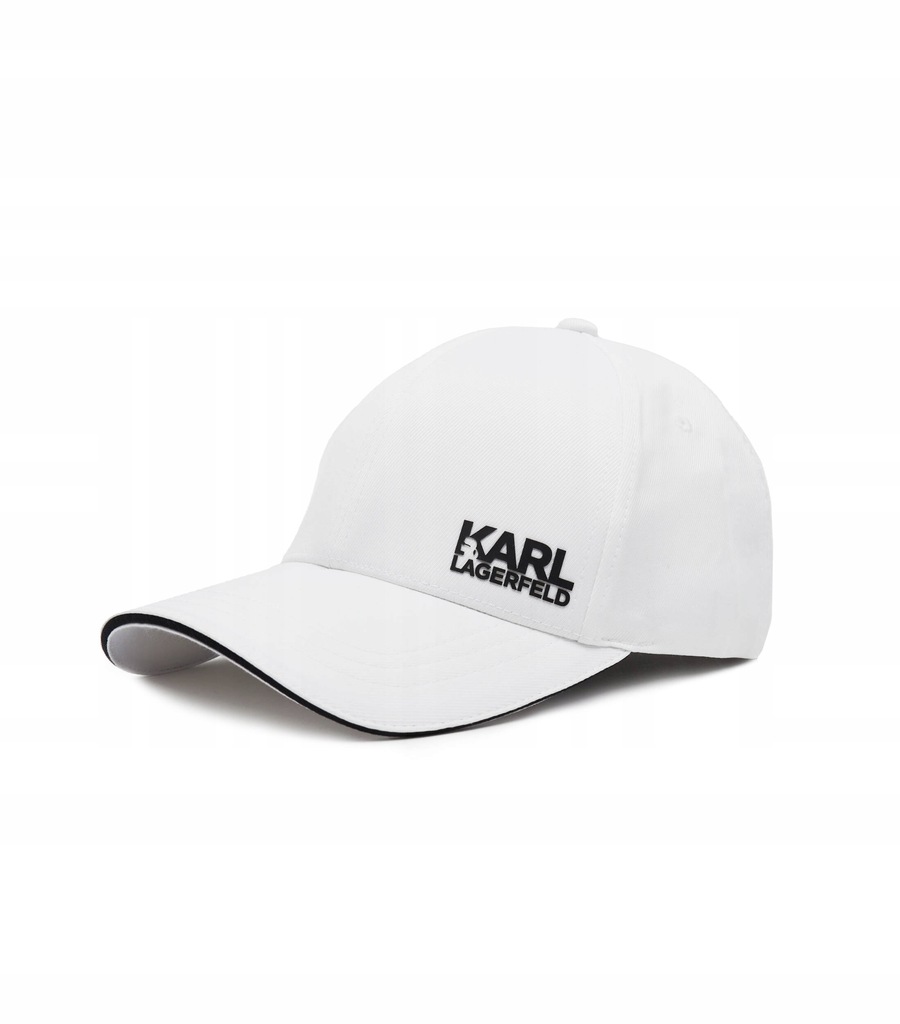 Karl Lagerfeld czapka z daszkiem biały rozmiar uniwersalny