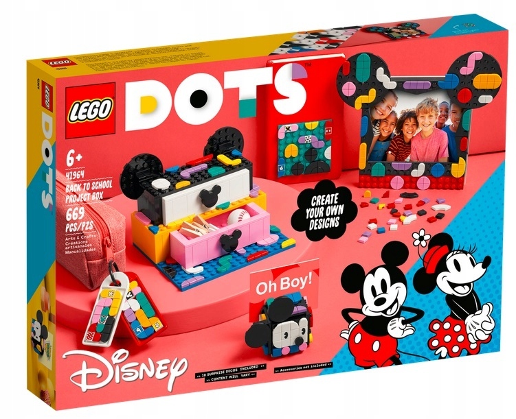 Купить LEGO DOTS Микки Маус и Минни Маус 41964: отзывы, фото и ...