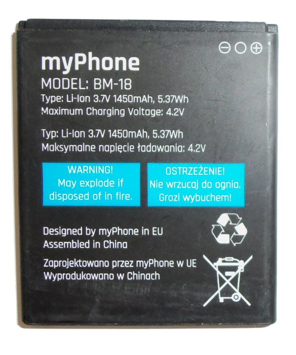 ORYGINALNA BATERIA MyPhone BM-18 C-SMART III