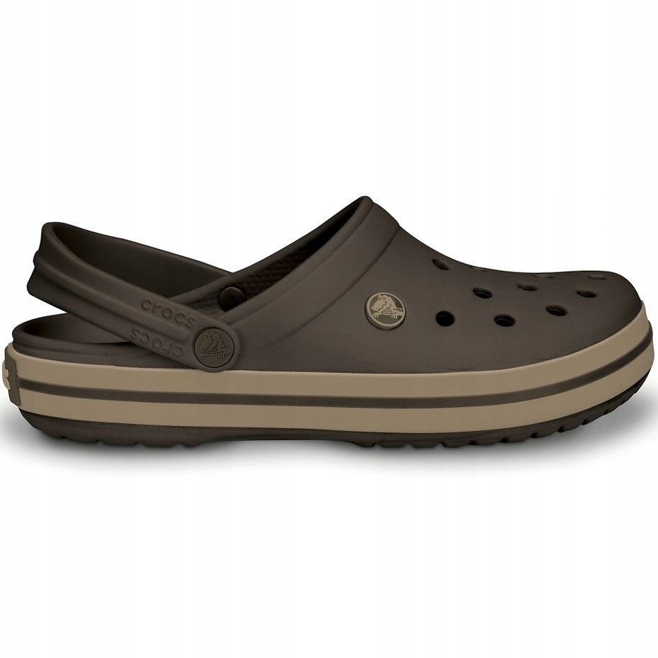 Buty Klapki Damskie Crocs Crocband brązowe 39-40