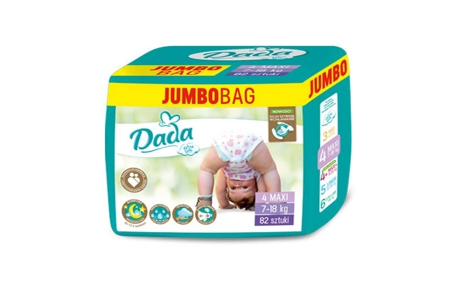 Pieluchy Dada Extra Soft Maxi 4 Jumbo Bag 82szt.