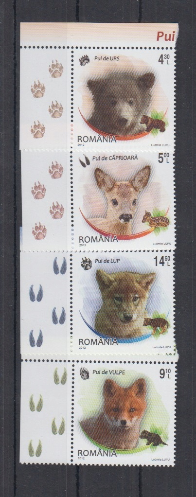 B46. MNH Romania Natura Fauna Dzikie zwierzęta