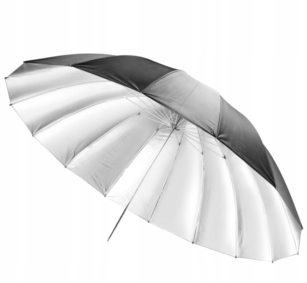 PARASOL STUDYJNY REFLEX 180CM SREBRNY ODBICIE