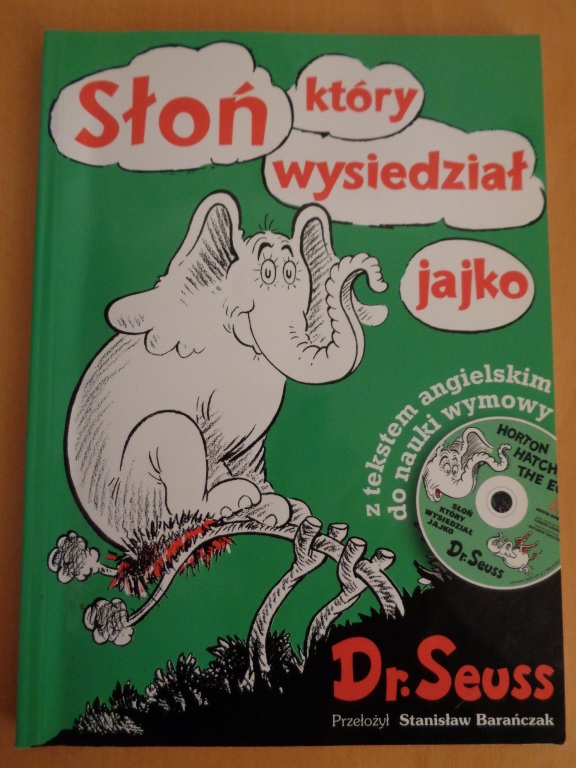 Słoń, który wysiedział jajko - dr. Seuss + CD