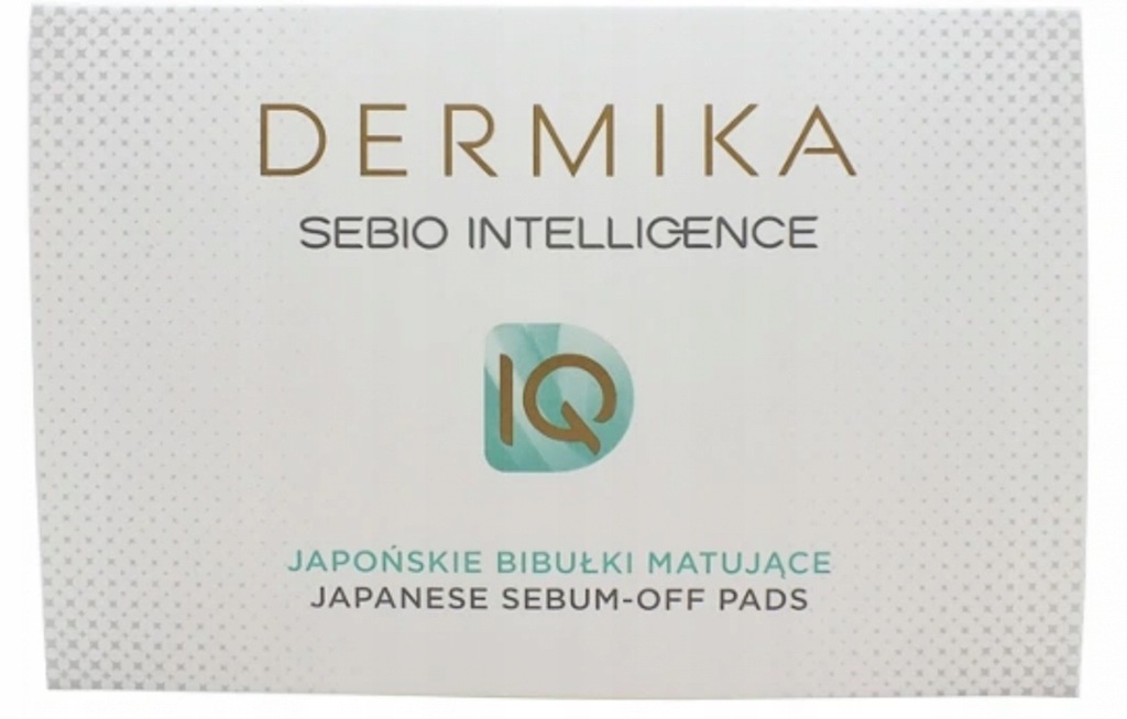 Dermika IQ Sebio Intelligence bibułki matujące