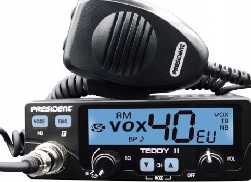 Купить ПРЕЗИДЕНТ CB RADIO TEDDY II ASC/VOX/AM/FM/ANL/NB !: отзывы, фото, характеристики в интерне-магазине Aredi.ru