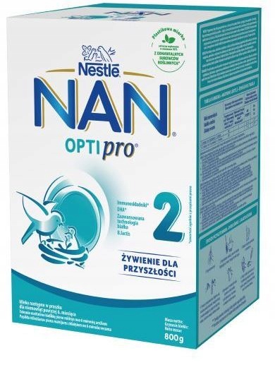 Nestle Nan Optipro 2 mleko modyfikowane 800g