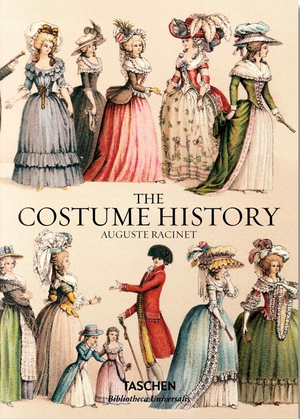 AUGUSTE RACINET. THE COSTUME HISTORY WER. ANGIELSKA