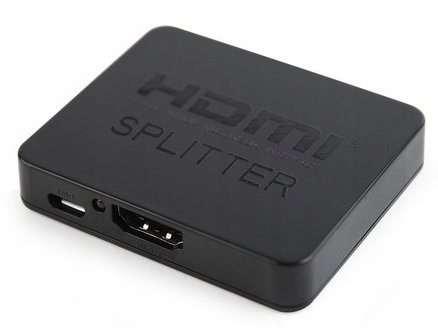 Splitter HDMI Rozdzielacz Rozgałęźnik na 2 Monitor