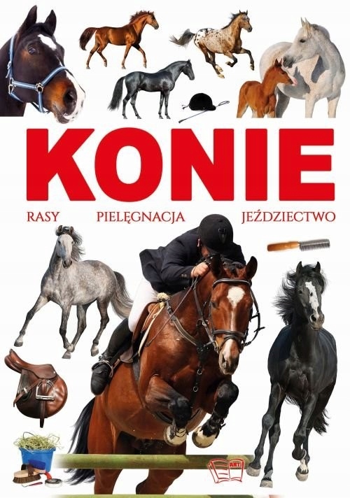 Konie rasy pielęgnacja jeździectwo [Werner Joanna]