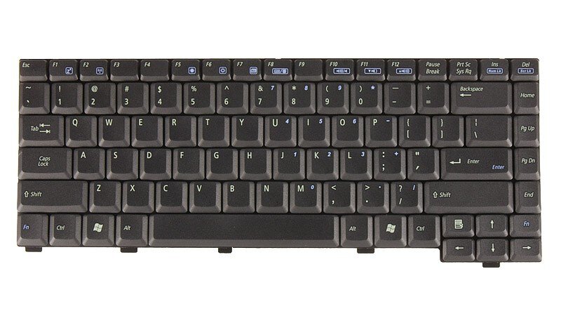 Klawiatura QWERTY CZARNY MAT do Asus Z9200U Z9200V