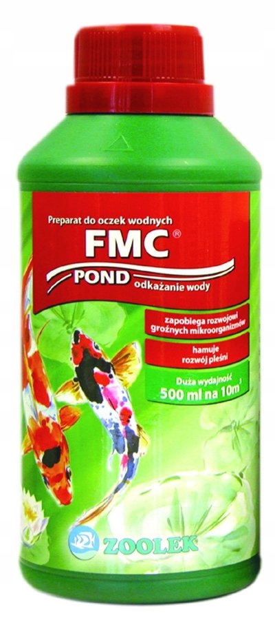 Zoolek Fmc Pond 500Ml Na Ospę Pleśniawkę Choroby