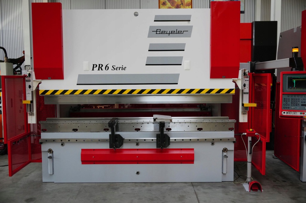 Prasa krawędziowa CNC Beyeler 100 t x 3100 mm 6osi SKOK 315 otwarcie 470 mm