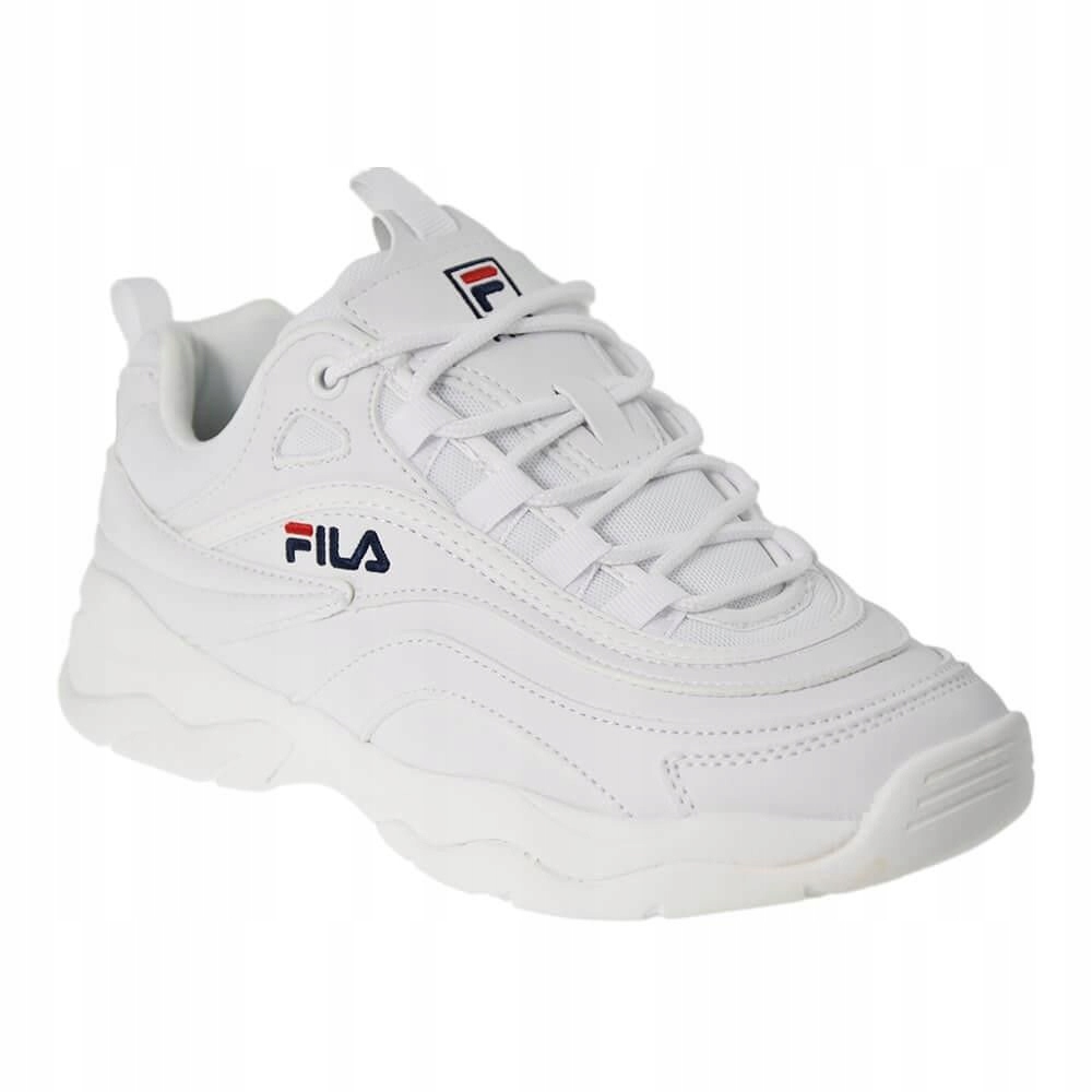 fila ray low blanche