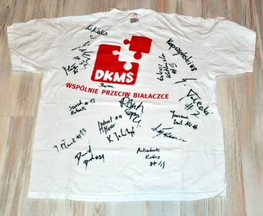 T-shirt DKMS-AZS WSGK POLFARMEX Kutno