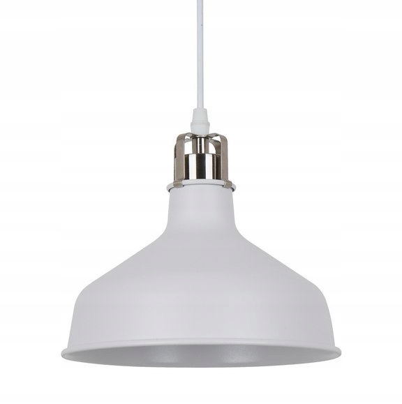 Lampa wisząca Hooper 1 biały E27 60W