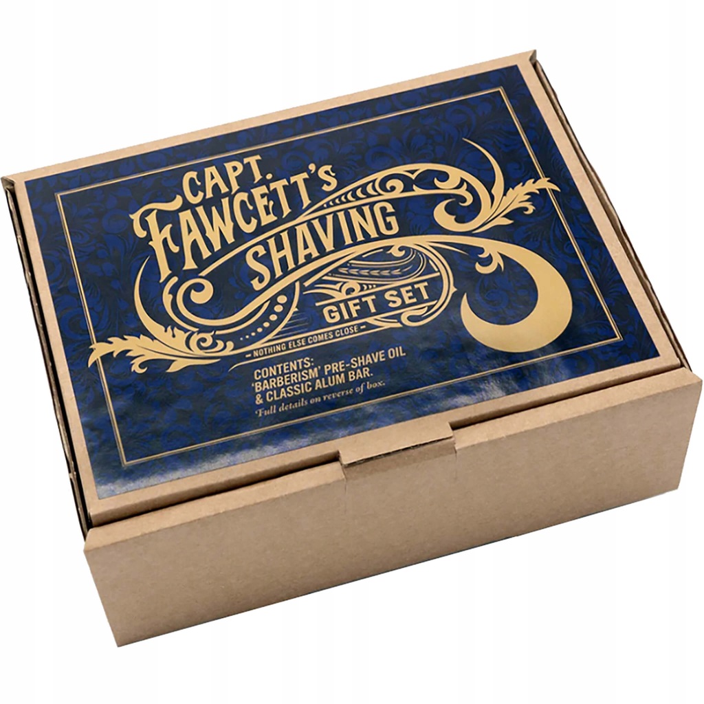 Zestaw do golenia Captain Fawcett Alum Bar and Barberism Pre-Shave