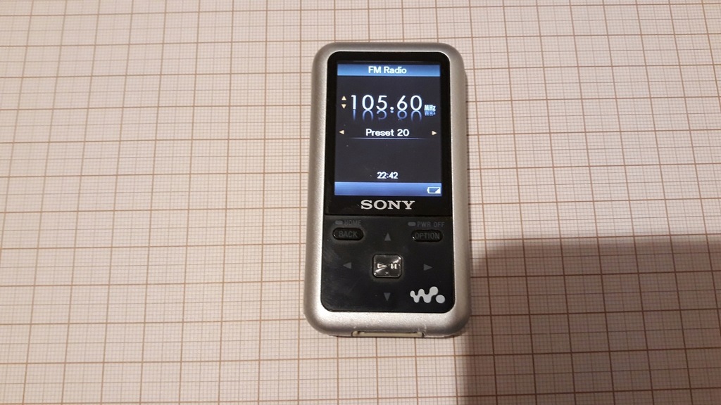 Sony odtwarzacz MP4 NWZ-S618F