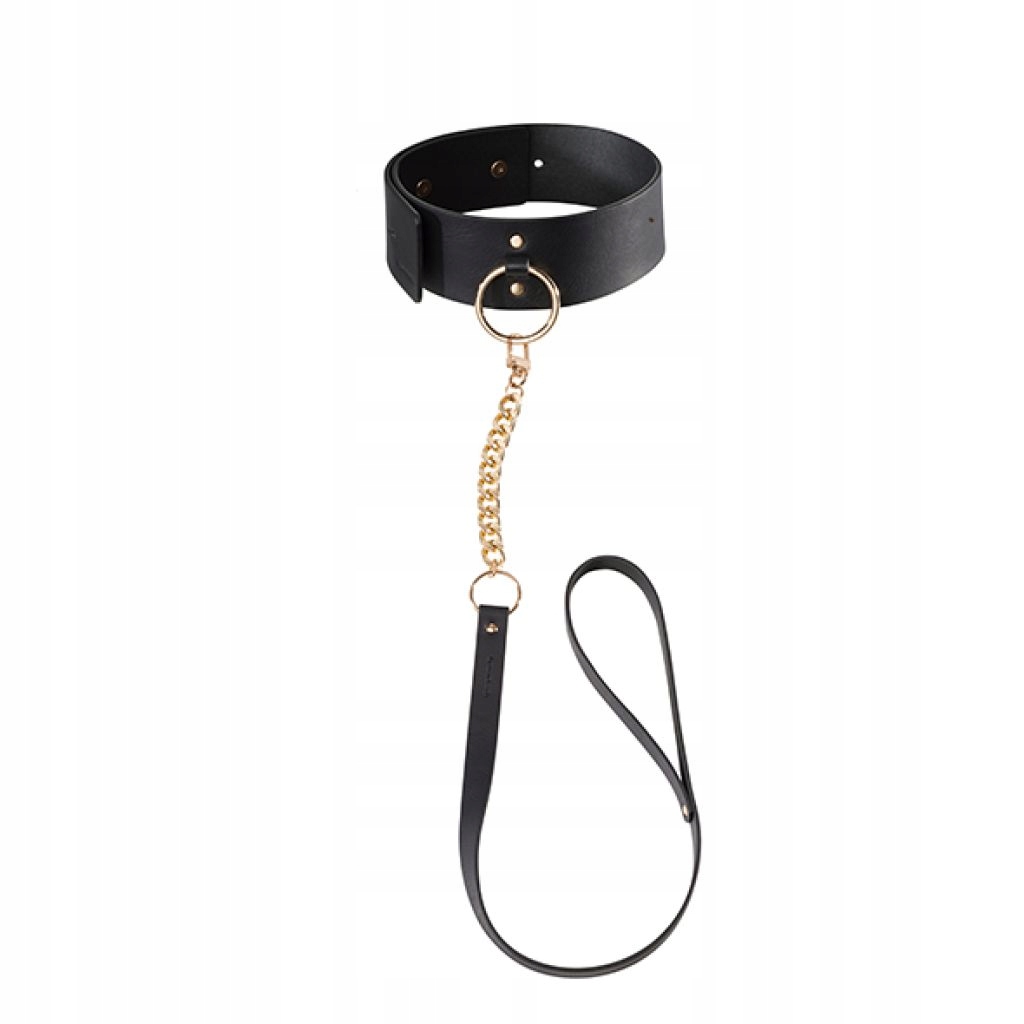 Obroża - Bijoux Indiscrets Maze Wide Chocker Black