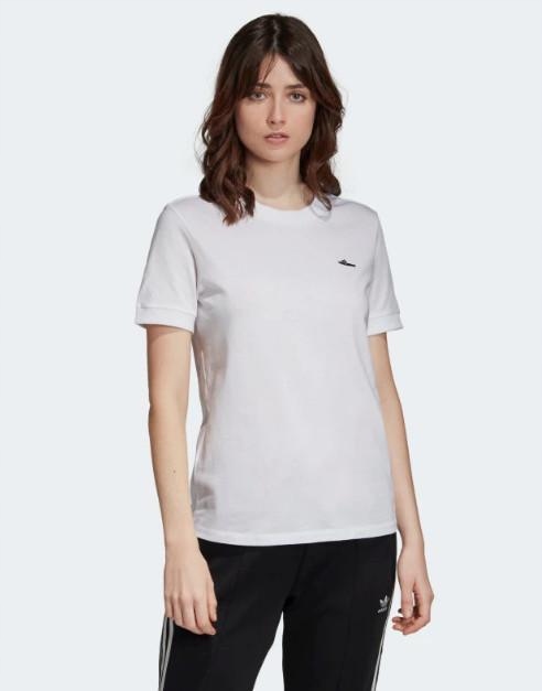 C1I510*ADIDAS T-SHIRT BIAŁY KLASYCZNY 38 S00