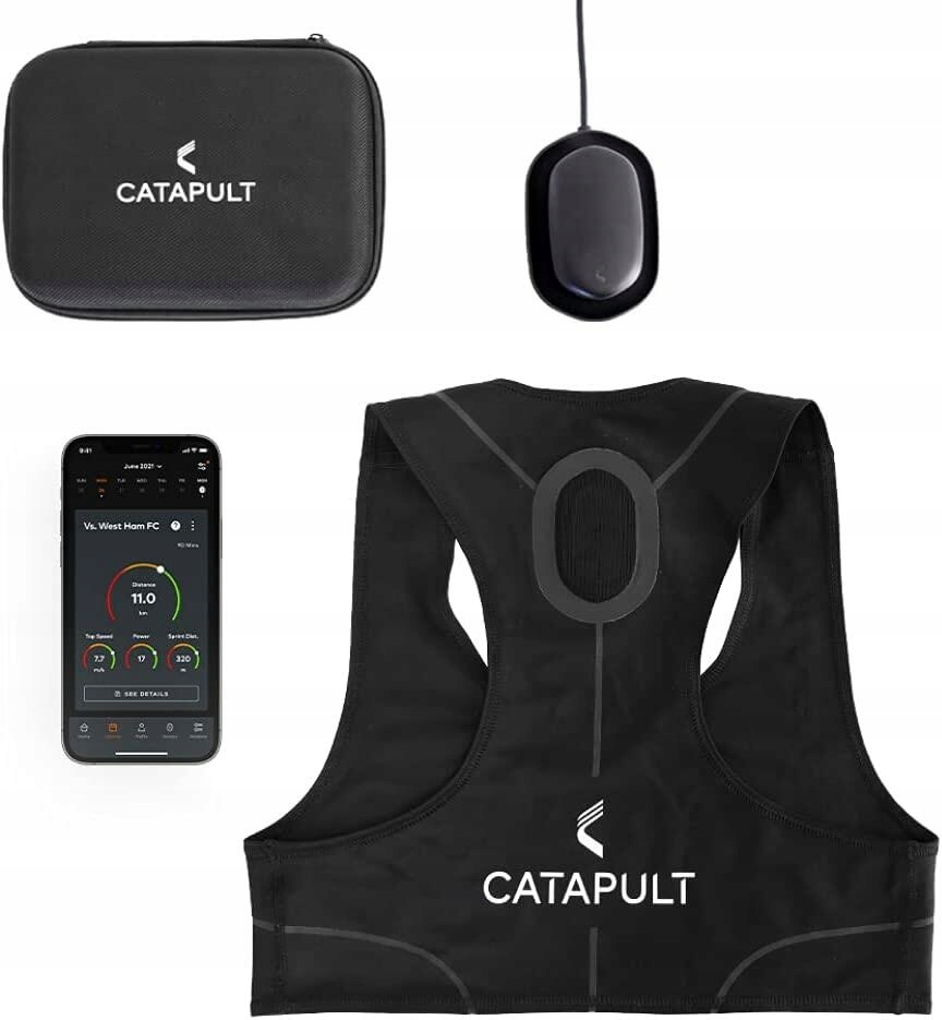 Tracker GPS sportowy Catapult ONE kamizelka r.L 12786573782