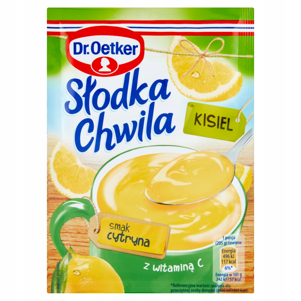 Dr. Oetker Słodka Chwila Kisiel Smak Cytryna 30 G