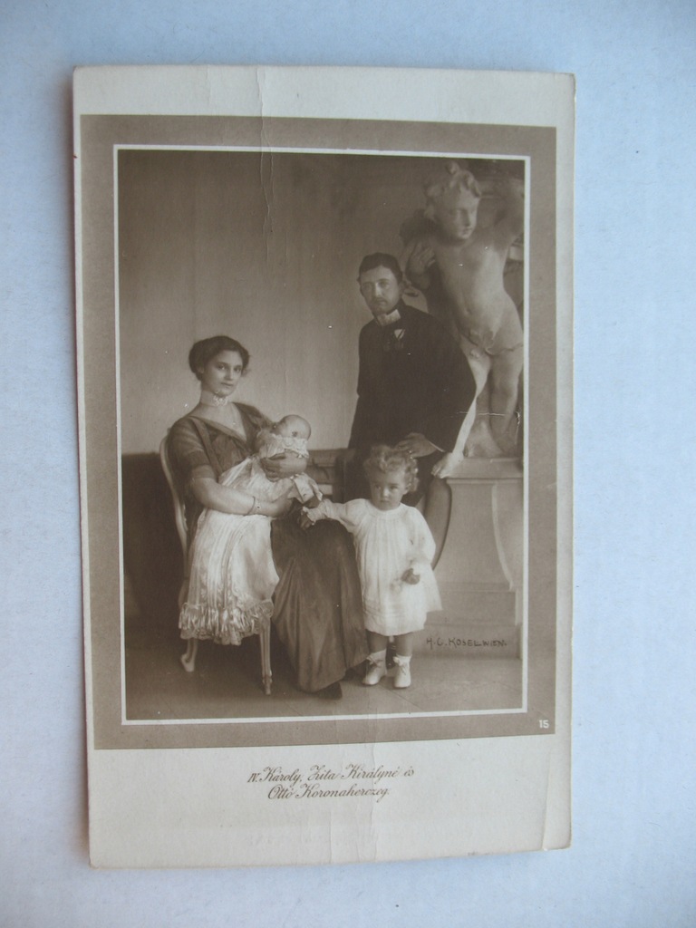 AUSTROWĘGRY CESARZ KAROL I HABSBURG I ZYTA BURBON 11710392706