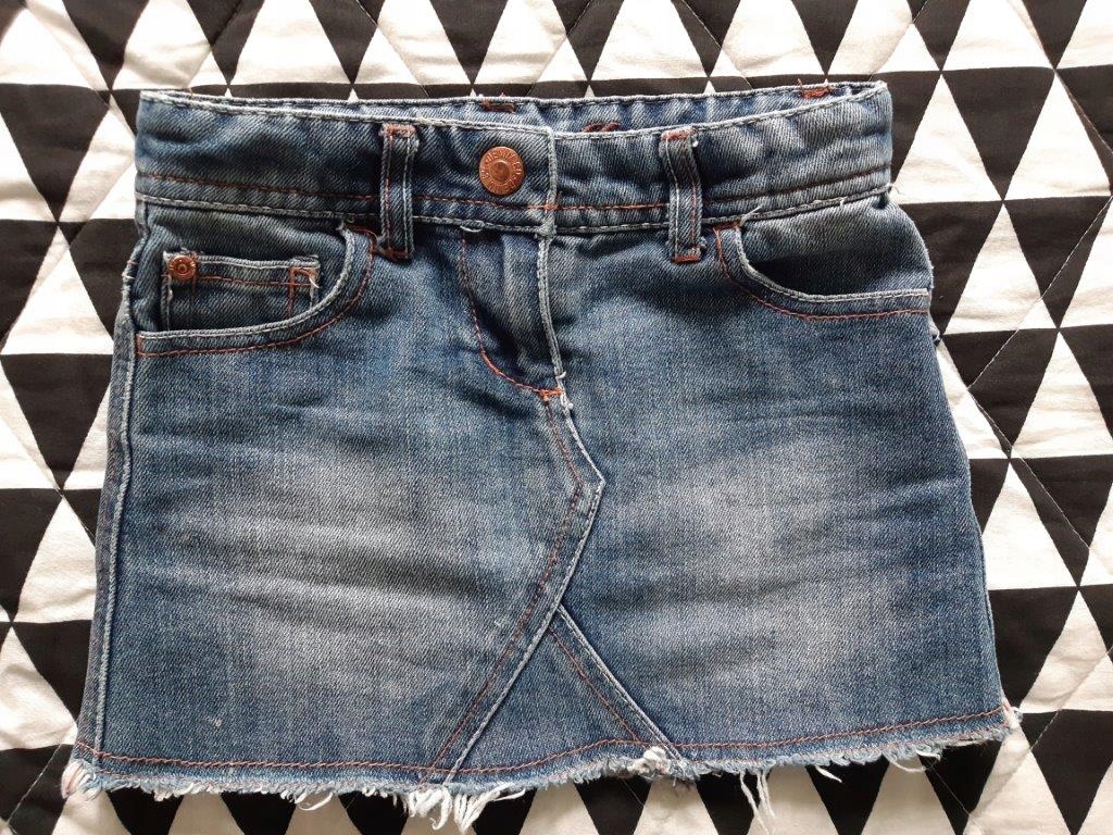 PRIMARK spódniczka jeansowa jeans r.110