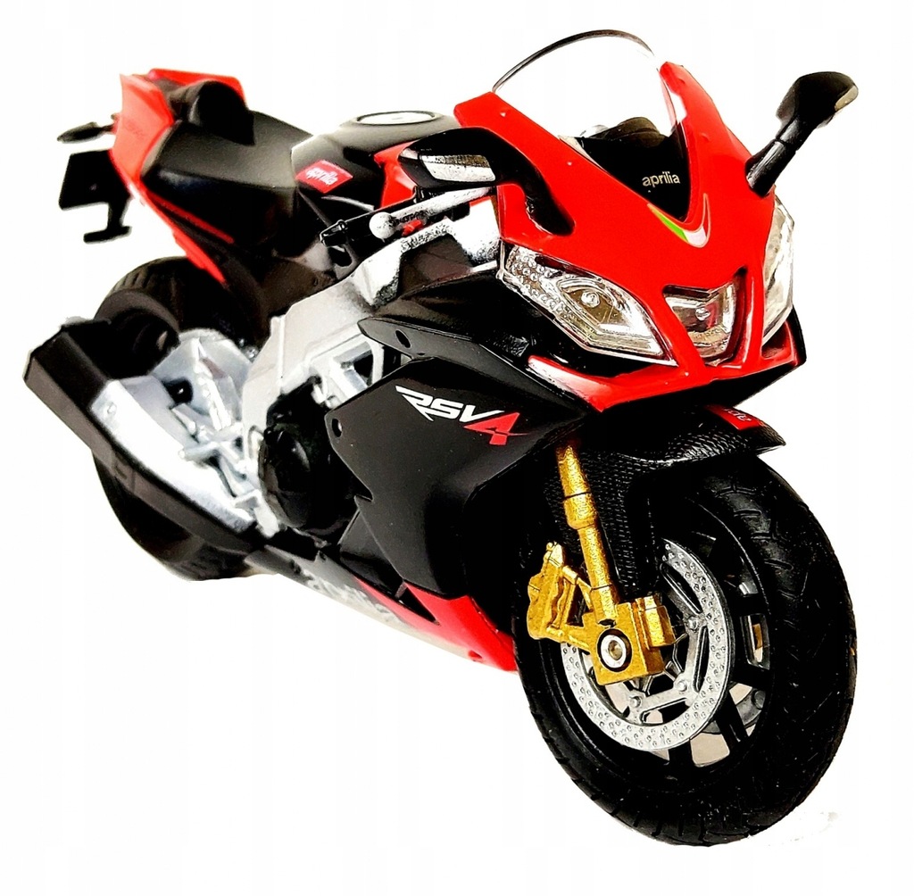 Motor APRILIA RSV 4 FACTORY Welly 1:18 ŚCIGACZ