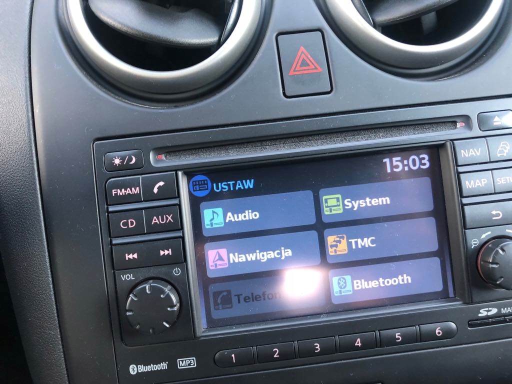 Polskie Menu Nissan Connect LCN1 Nawigacja Mapa SD