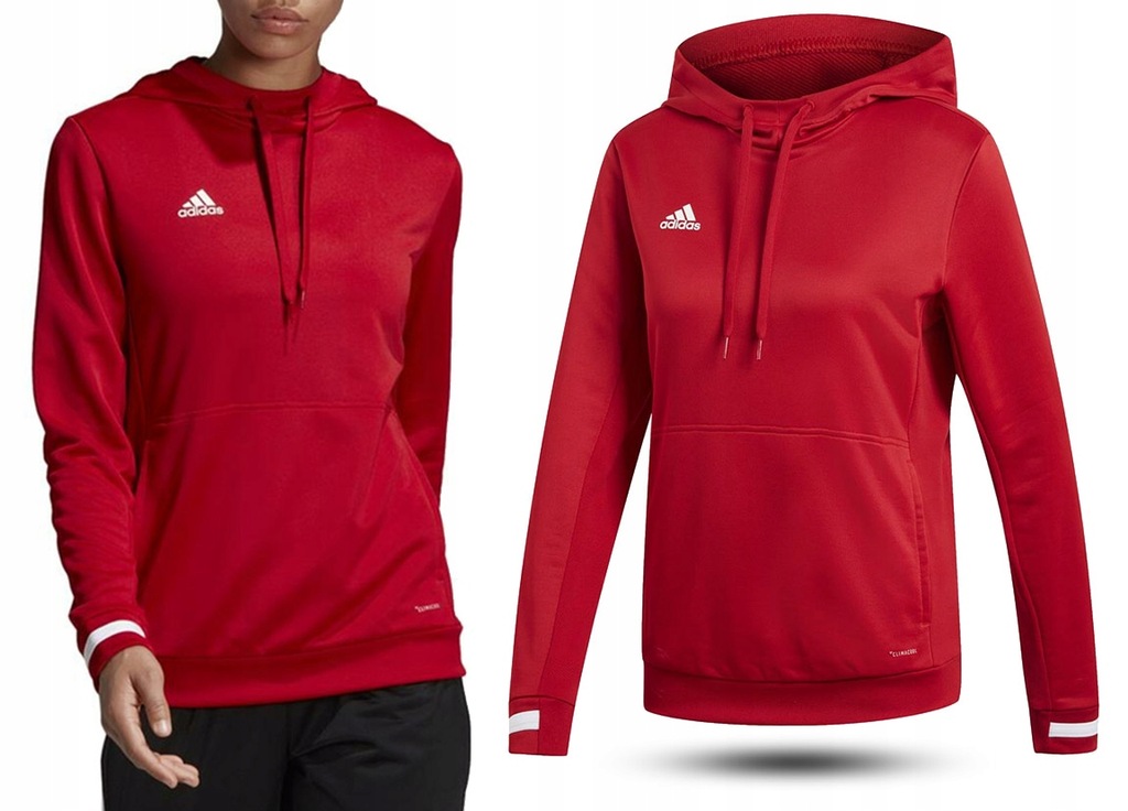 adidas bluza damska czerwona z kapturem adidas bluza damska czerwona z kapturem