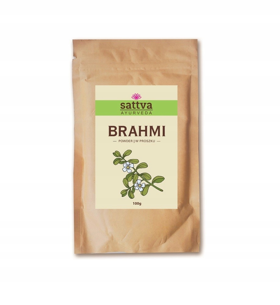 Sattva Powder zioła w proszku do włosów Brahmi 100