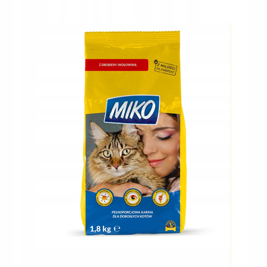 Kares Miko karma dla kota sucha 1,8 kg
