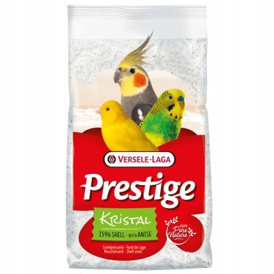 Prestige Kristal piasek muszelkowy dla ptaków 20kg