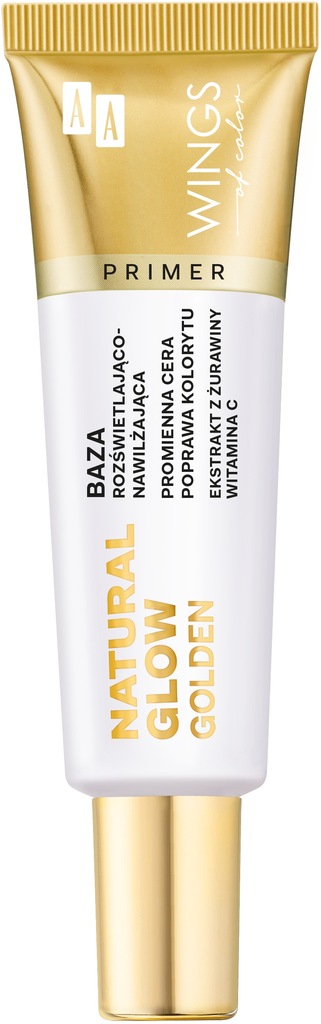 Baza pod makijaż AA Wings of Color 30 ml natural glow rozświetlająca