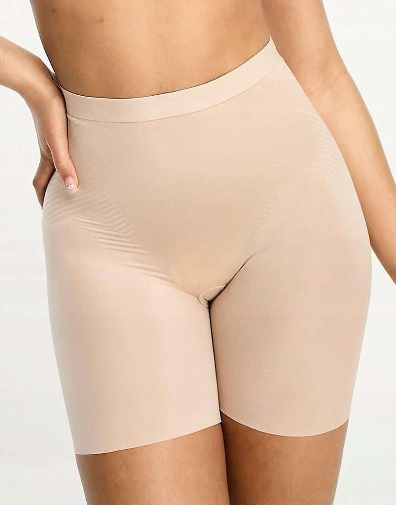SPANX MODELUJĄCE SPODENKI SZORTY WYSOKI STAN VES LTY__S