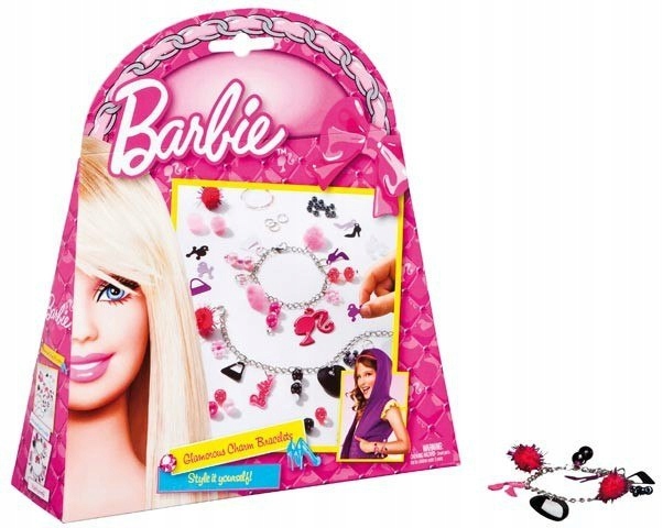 TOTUM BARBIE Zestaw BRANSOLETKI BIŻUTERIA - 500006