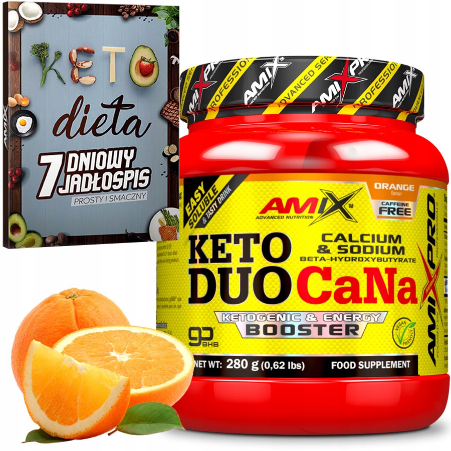 KETO BHB - Ketony w proszku do picia Keto Duo CaNa