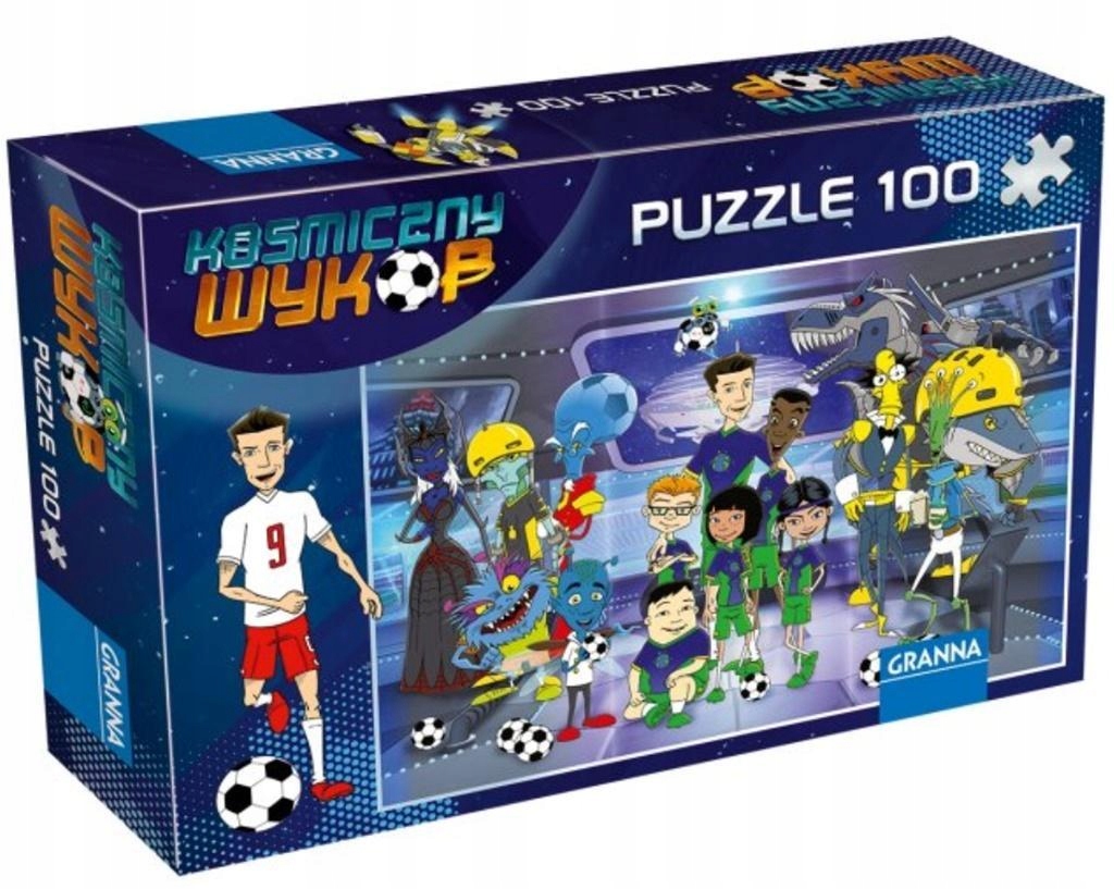 PUZZLE 100 KOSMICZNY WYKOP, GRANNA