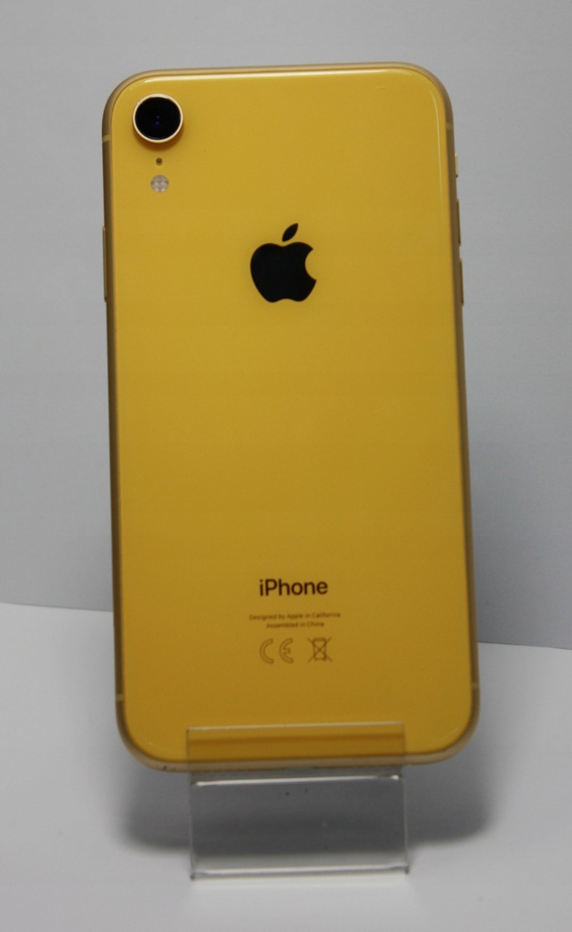 Powystawowy Apple iPhone XR 64 GB żółty