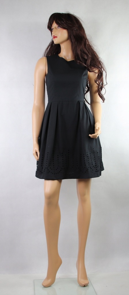 80Z 01 GAP SUKIENKA Z AŻUROWYM WZOREM 36