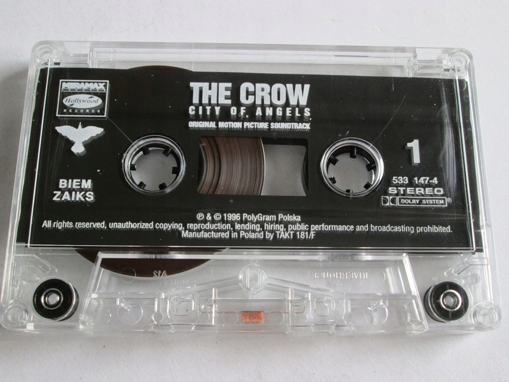 Купить Кассета с саундтреком The Crow-City Of Angels Korn: отзывы, фото, характеристики в интерне-магазине Aredi.ru